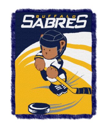Buffalo Sabres Baby Teddy Bear Throw