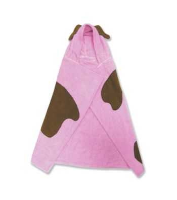 Trend Lab Character Towel - Pink Puppy