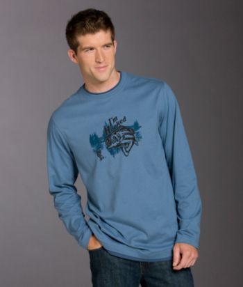 Statements® Men's Long Sleeve Graphic Crew 