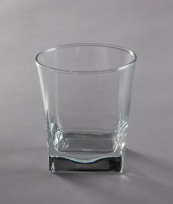 LivingQuarters Specialty Drinkware Set of 4 Ice Cube Double Old Fashioned