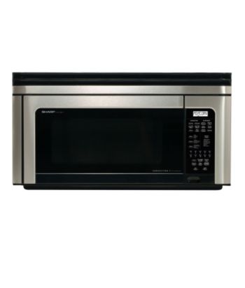 Sharp 1.1 Cu.Ft. 850W Insight Over the Range Convection Microwave Oven - Stainless Steel