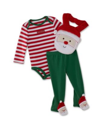 Carter's® Baby Boys' 3-Piece Santa Set - Green/Red
