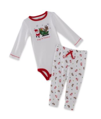 Carter's® Baby Christmas Pant Set - White