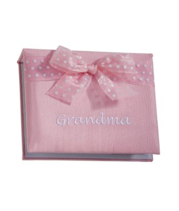 Elegant Baby® Baby Girls' Brag Book Photo Album for Grandma - Light Pink