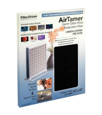 AirTamer® High Efficiency Germ-Odor-Virus Protection Air Filter - 2 pack