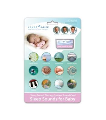 Sound Oasis® Sleep Sounds for Baby Sound Card