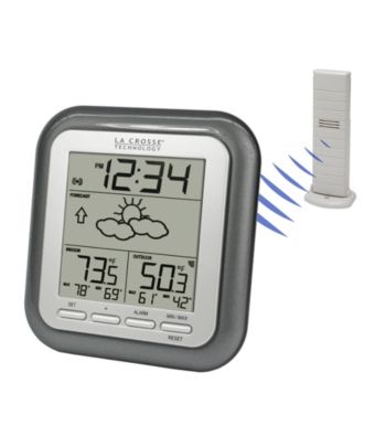 La Crosse Technology® WS-9133U-IT Wireless Weather Forecaster - Titanium