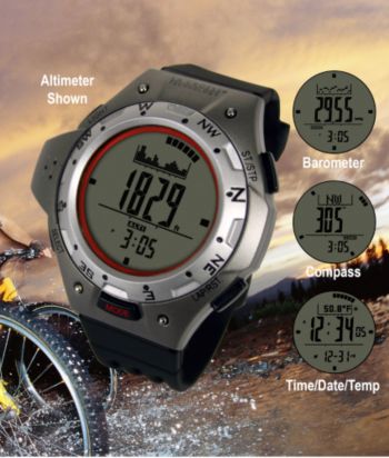 La Crosse Technology® XG-55 Adventure Watch with Digital Altimeter & Compass