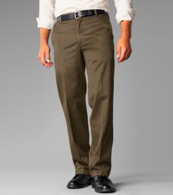 Dockers® Men's Straight Fit Flat Front Signature Khaki