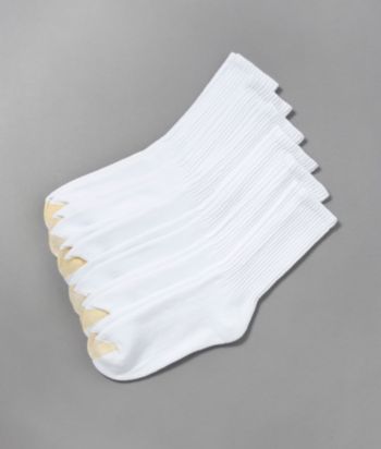 GOLD TOE® Men's 6-Pack Athletic Crew Socks