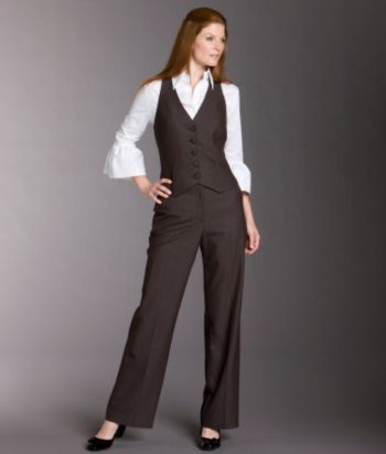 Nine West® 3-pc. Shadow Striped Suit Set - Gray