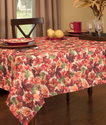 Autumn Expressions Table Linens by LivingQuarters