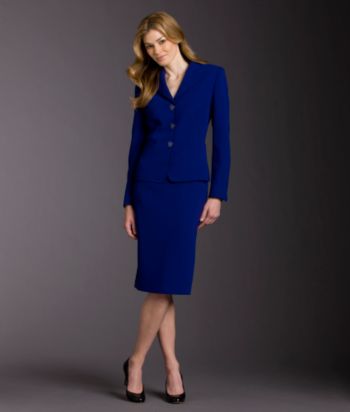 Evan-Picone® 2-pc. Skirt Suit - Cobalt