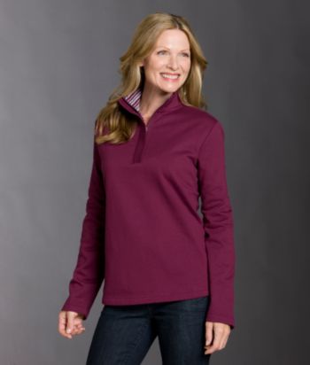 Studio Works Sport Petites' &frac14;-zip Fleece Pullover