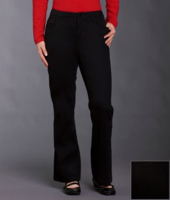 Jones New York Sport® Petites' New Bootcut Jeans - Black