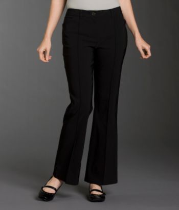 Jones New York Sport® Petites' Bootcut Pintucked Pants - Black