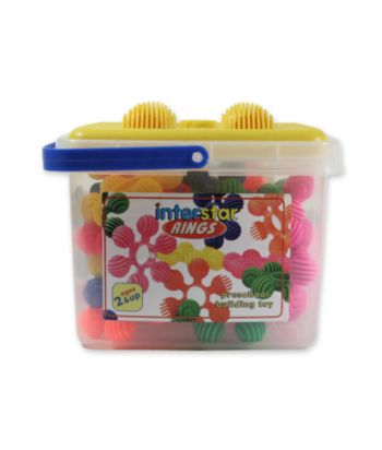 Edushape® Interstar Rings - 24 piece Bucket