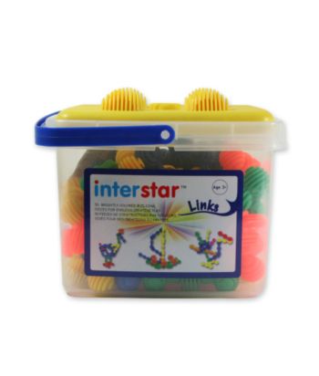 Edushape® Interstar Links - 50 piece Bucket
