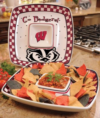 Memory Company Gameday Chip n' Dip-University of Wisconsin