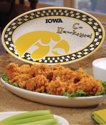 Memory Company Gameday Platters-University of Iowa