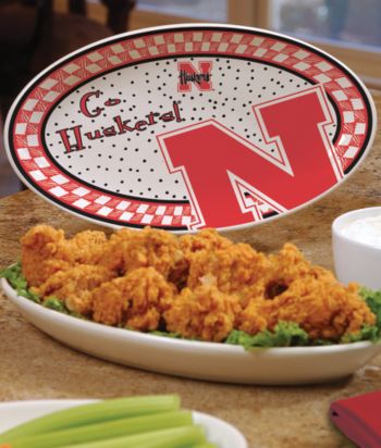 Memory Company Gameday Platters-University of Nebraska