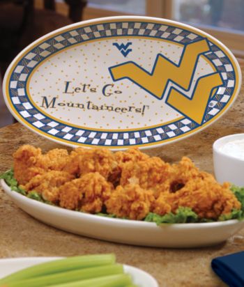 Memory Company Gameday Platters-West Virginia University
