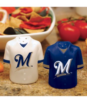 Memory Company Gameday Salt & Pepper Shakers-Milwaukee Brewers