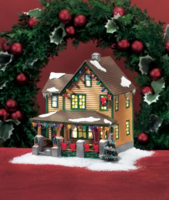 Product: Department 56® A Christmas Story Village: Ralphie's House : home decor holiday home decor