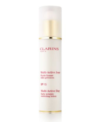 Clarins® Multi-Active Day Early Wrinkle Correcting Lotion SPF 15 for All Skin Types