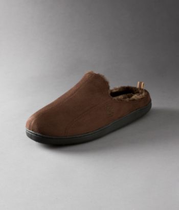 Izod® Men's Open Back Microsuede Clog Slipper