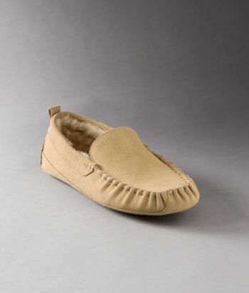 Izod® Men's Suede Moccasin Slipper