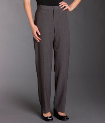 Rafaella® Petites' Besom Pocket Pants - Charcoal