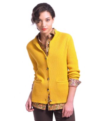 Liz Claiborne New York Mock-turtleneck Cardigan