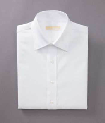 michael kors mens white dress shirt