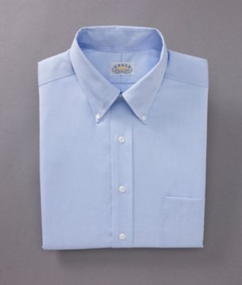 Eagle® Men's Regular Fit No-Iron Pinpoint Dress Shirt