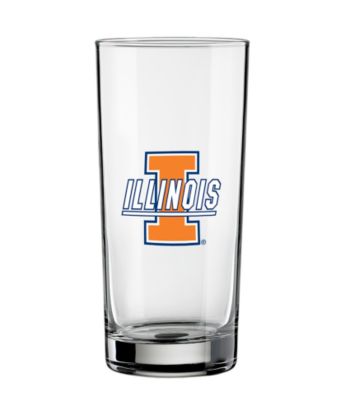 Kraftware™ University of Illinois Logo Set of 4 Highball Glasses