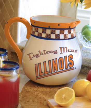 Memory Company Gameday Pitcher - University of Illinois