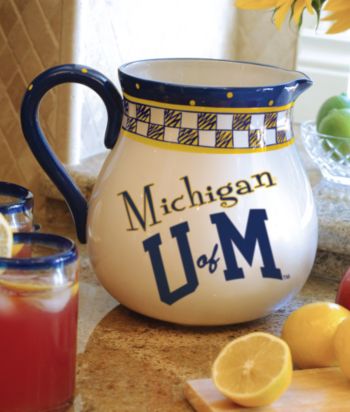 Memory Company Gameday Pitcher - University of Michigan