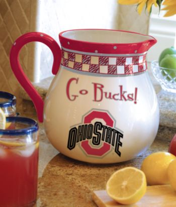 Memory Company Gameday Pitcher - Ohio State University