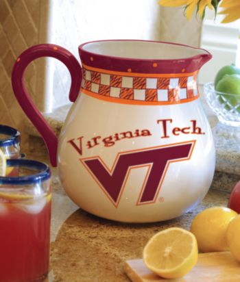 Memory Company Gameday Pitcher - Virginia Tech University