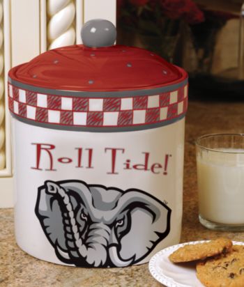 Memory Company Gameday Cookie Jar - University of Alabama