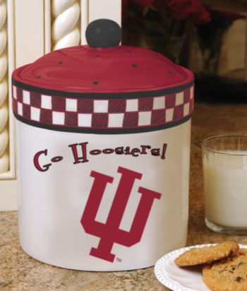 Memory Company Gameday Cookie Jar - Indiana University