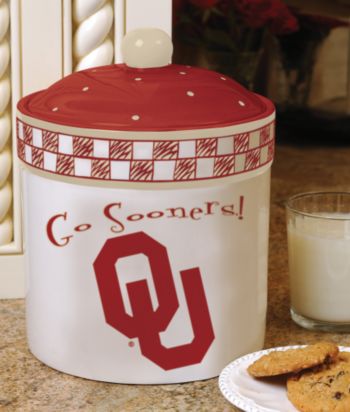 Memory Company Gameday Cookie Jar - University of Oklahoma