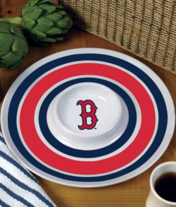 Memory Company Round Chip & Dip Platter - Boston Red Sox