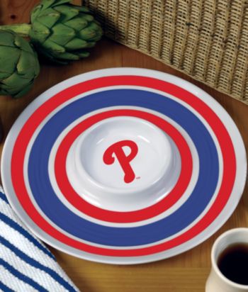Memory Company Round Chip & Dip Platter - Philadelphia Philles