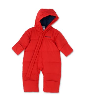 Columbia Baby Boys' Snow Powder Down Bunting - Intense Red
