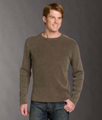 Ruff Hewn Men's Acid Wash Crew Sweater