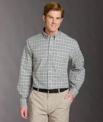 Izod® Men's Long Sleeve Shirt - Yale Yellow