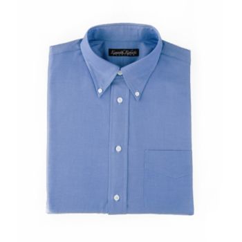 Kenneth Roberts Platinum® Men's Medium Blue Oxford Dress Shirt