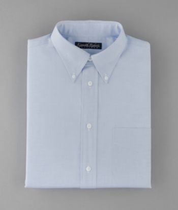 Kenneth Roberts Platinum® Men's Light Blue Oxford Dress Shirt